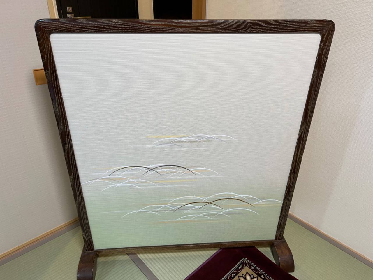 【衝立】衝立張替えを行いました｜アミカル